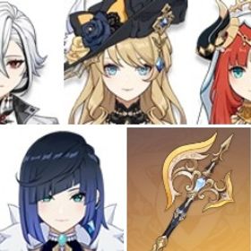 ディルック2凸+夢見月瑞希+和璞鳶+ニィロウ+ナヴィア+アルレッキーノ+ディシア+ティナリ+夜蘭+ア | 原神のアカウントデータ、RMTの販売・買取一覧