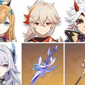 夢見月瑞希+息災+ティナリ+楓原万葉+ジン+スカーク1凸+荒瀧一斗+香りのシンフォニスト+蒼耀+天空 | 原神のアカウントデータ、RMTの販売・買取一覧