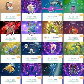 🔸レア垢TL73伝説個体100:19体!コイン52487枚!伝説幻1756体!色違い501体所持 | ポケモンGOのアカウントデータ、RMTの販売・買取一覧