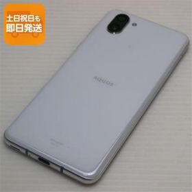 超美品 SHV44 AQUOS R3 プラチナホワイト スマホ 本体 白ロム 中古 あすつく 土日祝発送OK