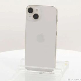 〔中古品〕 iPhone14 128GB スターライト MPUQ3J／A SIMフリー【344】