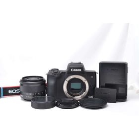 キヤノン(Canon)の■ 美品 ■ キャノン Canon EOS Kiss M レンズキット(ミラーレス一眼)