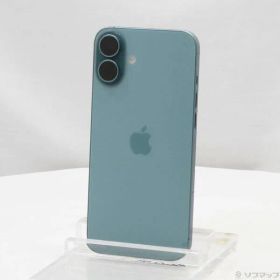 〔中古品〕 iPhone16 Plus 128GB ティール MXVF3J／A SIMフリー【269】
