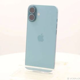 〔中古品〕 iPhone16 Plus 256GB ティール MXVL3J／A SIMフリー【269】
