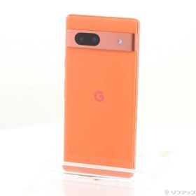 〔中古品〕 Google Pixel 7a 128GB コーラル GA04438-JP SIMフリー【262】