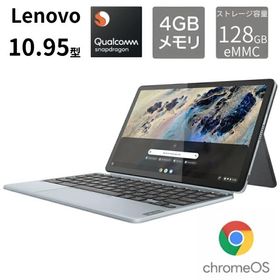 Lenovo ノートパソコン IdeaPad Duet370 Chromebook 10.95型/ Chrome OS/ Snapdragon/ メモリ 4GB/ eMMC 128GB/ ミスティブルー【展示品】