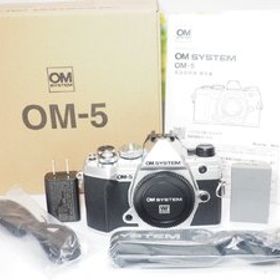 OM SYSTEM OM-5 シルバー ボディー ミラーレス カメラ OLYMPUS [管OL6819]