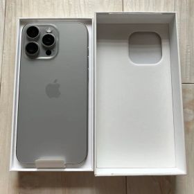 新品 iPhone 15 Pro Max 256GB ナチュラルチタニウム箱付