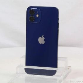 〔中古品〕 iPhone12 64GB ブルー MGHR3J／A SIMフリー【368】