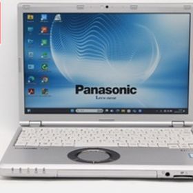 中古 フルHD 12.1型 Panasonic Let's note CF-SZ6 Windows11 七世代 i5-7300u 8GB 256GB-SSD カメラ 無線 Office付 中古パソコン 管:1452r