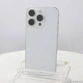 〔中古品〕 iPhone15 Pro 128GB ホワイトチタニウム MTU83J／A SIMフリー【295】