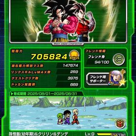 引退アカウント ワンオーナー BAN無し | ドッカンバトルのアカウントデータ、RMTの販売・買取一覧