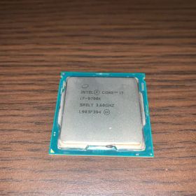 【起動確認済み】Intel Core i7-9700K CPU