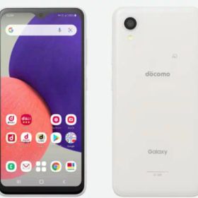サムスン SAMSUNG Galaxy A22 5G SC-56B ホワイト docomo SIMロック解除済