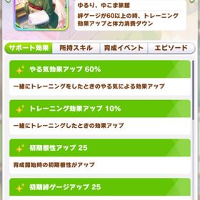 画像のサポカ完凸 石1万 IOSのみ | ウマ娘のアカウントデータ、RMTの販売・買取一覧