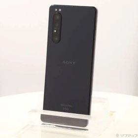 〔中古品〕 Xperia 1 II 128GB ブラック SO-51A docomoロック解除SIMフリー【258】