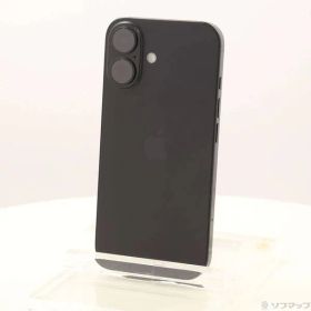 〔中古品〕 iPhone16 128GB ブラック MYDQ3J／A SIMフリー【262】