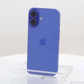 〔中古品〕 iPhone16 256GB ウルトラマリン MYE03J／A SIMフリー【258】
