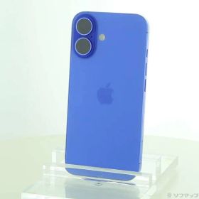 〔中古品〕 iPhone16 256GB ウルトラマリン MYE03J／A SIMフリー【348】