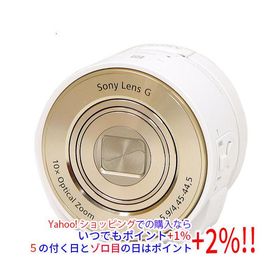 【新品(箱きず・やぶれ)】 SONY製 Cyber-shot DSC-QX10 ホワイト 1820万画素