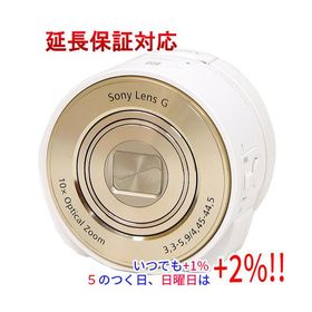 【新品(箱きず・やぶれ)】 SONY製 Cyber-shot DSC-QX10 ホワイト 1820万画素