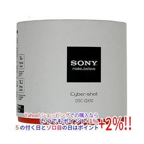 【中古】SONY製 Cyber-shot DSC-QX10 ブラック 1820万画素 展示品