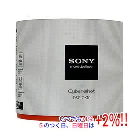 【中古】SONY製 Cyber-shot DSC-QX10 ブラック 1820万画素 展示品