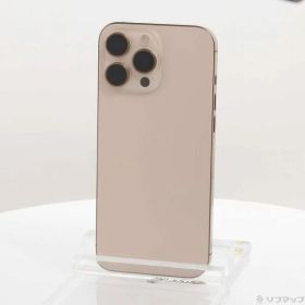 〔中古品〕 iPhone16 Pro Max 256GB デザートチタニウム MYWJ3J／A SIMフリー【198】