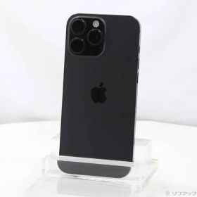 〔中古品〕 iPhone16 Pro Max 512GB ブラックチタニウム MYWL3J／A SIMフリー【258】