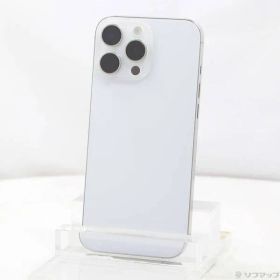 〔中古品〕 iPhone16 Pro Max 1TB ホワイトチタニウム MYWR3J／A SIMフリー【344】