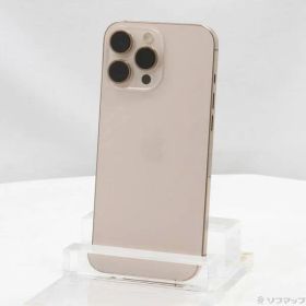〔中古品〕 iPhone16 Pro Max 1TB デザートチタニウム MYWT3J／A SIMフリー【344】
