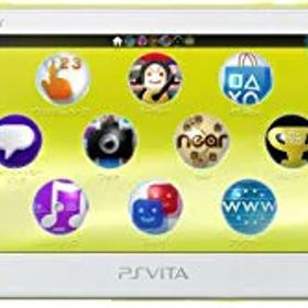 【中古】PlayStation Vita Wi-Fiモデル ライムグリーン/ホワイト (PCH-2000ZA13)【メーカー生産終了】 rdzdsi3