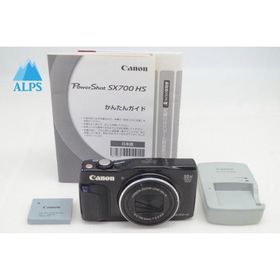 訳あり品 Canon キヤノン PowerShot SX700 HS コンパクトデジタルカメラ ブラック 251031z【アルプスカメラ】
