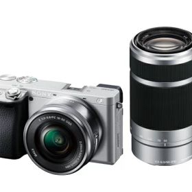 SONY α6400 ILCE-6400Y (S) ダブルズームレンズキット シルバー ミラーレス一眼カメラ ソニー