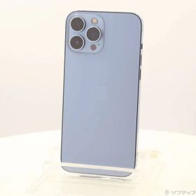 〔中古品〕 iPhone13 Pro Max 1TB シエラブルー MLKK3J／A SIMフリー【258】
