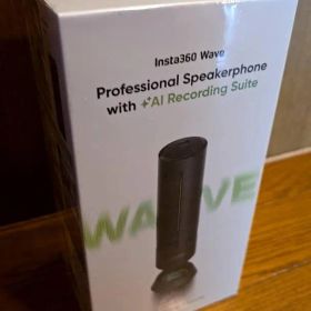 【新品未開封】Insta360 Wave グラファイト・ブラック AIスピーカー