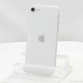 〔中古品〕 iPhone SE 第2世代 64GB ホワイト MX9T2J／A SIMフリー【269】