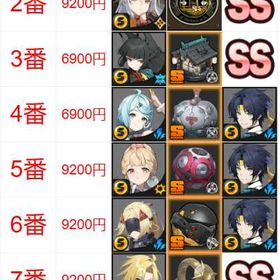 🥪限定キャラクター+専属武器8番+🥪 | ゼンゼロ(ゼンレスゾーンゼロ)のアカウントデータ、RMTの販売・買取一覧