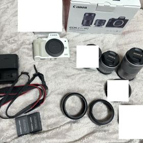 Canon EOS Kiss M2 ホワイト ダブルズーム