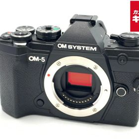 【中古】 【美品】 OM SYSTEM OM-5 ボディ ブラック 【ミラーレス一眼】 【6ヶ月保証】