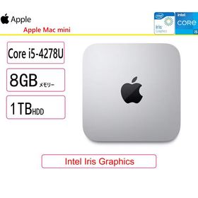Apple(アップル) Mac デスクトップ Apple Mac mini 1TB MGEN2J/A [2600]/Core i5/8GB/HDD：1TB/Intel Iris Graphics/展示品