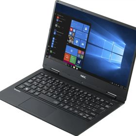 【新品/取寄品/代引不可】VersaPro J VJT12/H-3 UltraLite タイプVH/Win10Pro 64bit/Core i5(1.20GHz)/256SSD/8GB/12.5型ワイドTFTカラー PC-VJT12HGG4363