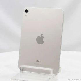 〔中古品〕 iPad mini 第6世代 256GB スターライト MK7V3J／A Wi-Fi【262】