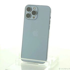 【中古】Apple(アップル) iPhone13 Pro Max 512GB シエラブルー MLJX3J／A SIMフリー 【258-ud】