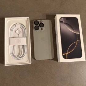 美品 iPhone 16 Pro 512GB ナチュラルチタニウム SIMフリー