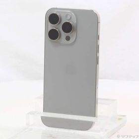 〔中古品〕 iPhone16 Pro 256GB ナチュラルチタニウム MYN33J／A SIMフリー【297】