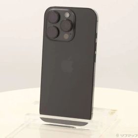 〔中古品〕 iPhone16 Pro 256GB ブラックチタニウム MYN03J／A SIMフリー【377】