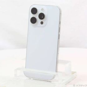 〔中古品〕 iPhone16 Pro 1TB ホワイトチタニウム MYN93J／A SIMフリー【258】
