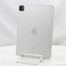 〔中古品〕 iPad Pro 11インチ 第3世代 128GB シルバー MHW63J／A SIMフリー【371】