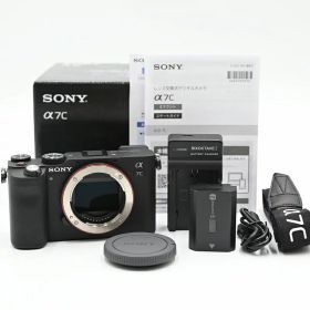 Sony ソニー a7C ILCE-7C ボディ (ショット数1288枚)(35言語) ミラーレス一眼レフカメラ 【中古】